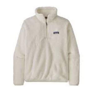 Patagonia Women's Los Gatos 1/4-Zip Birch White Size XL Preowned